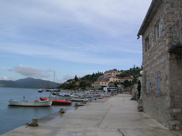 Waterfront Townhouse Sunset View With Garage Apartment Bigovo Bilik gambar